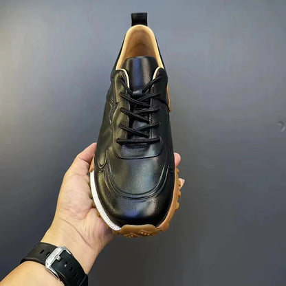 Handcrafted Vintage Horsehide Casual Fashion Sneakers