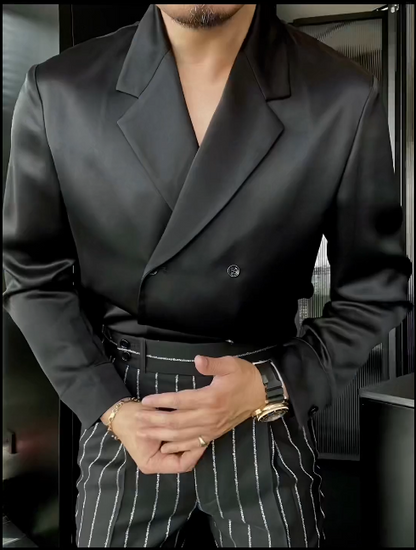 Luxury Silk Touch Business Suit