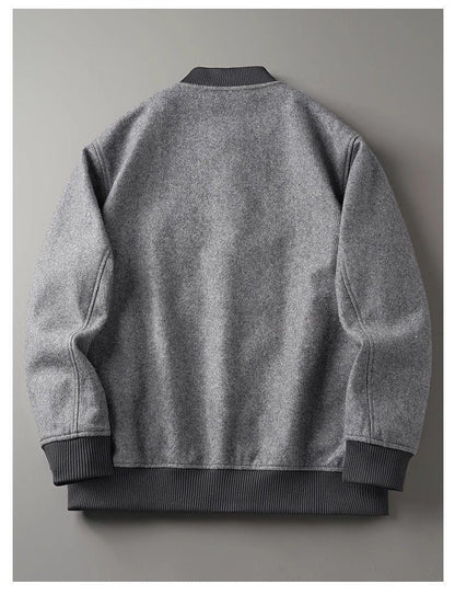 Stylish Oversized Thickened Baseball Jacket