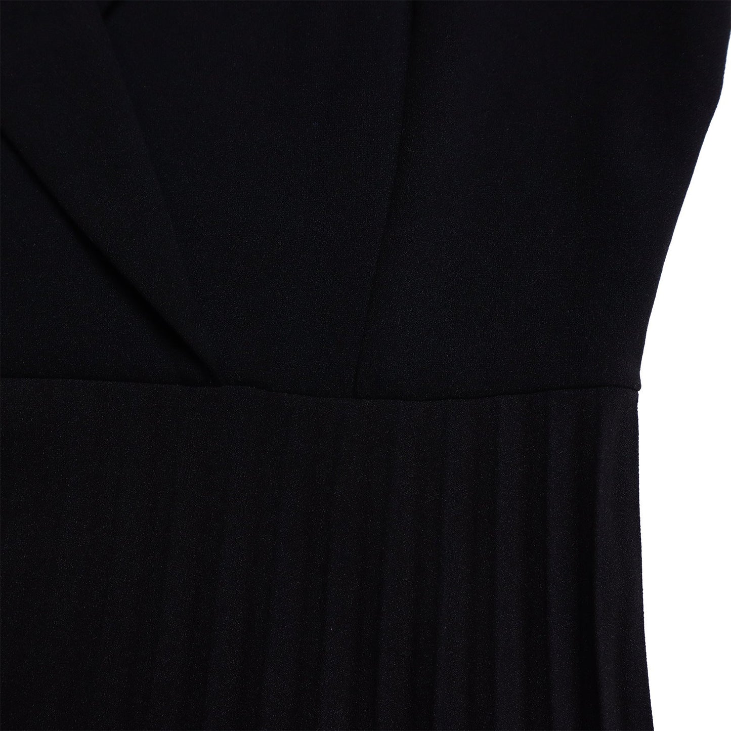 Power & Poise — Chic Suit-Collar Pleated Dress for Work & Beyond