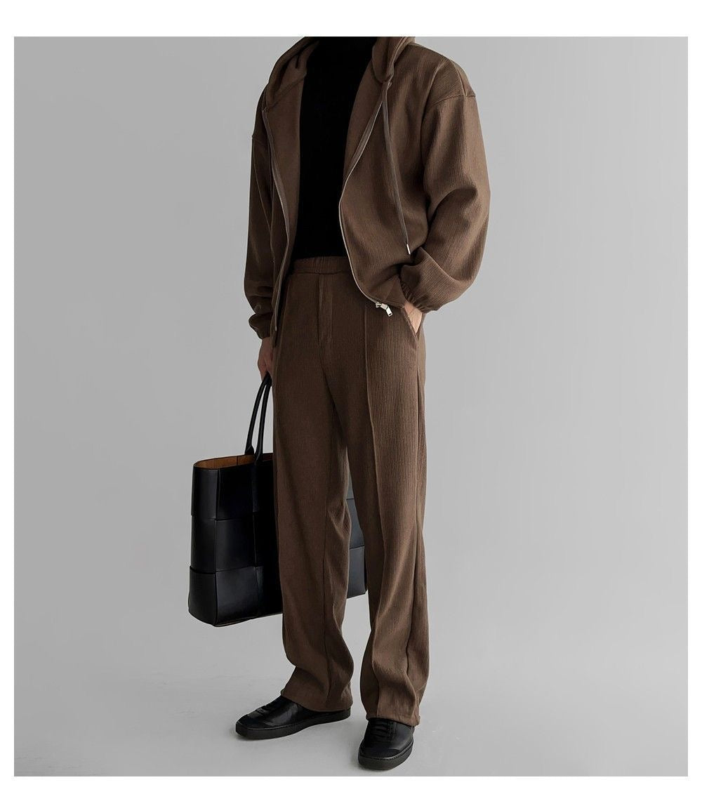 Autumn/Winter Casual Oversized Hooded Sweatshirt Set