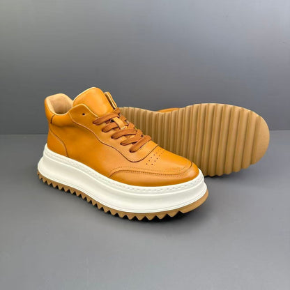 🥇Handmade Retro Horsehide Leather Soft-soled Trendy Sneaker