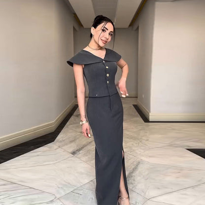 Chic Women's Workwear Set