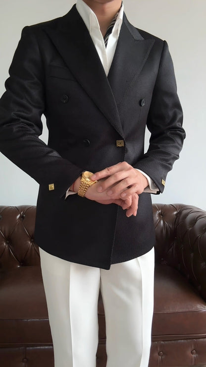 The Sovereign Blazer – Evokes Royalty Authority And Refined Taste