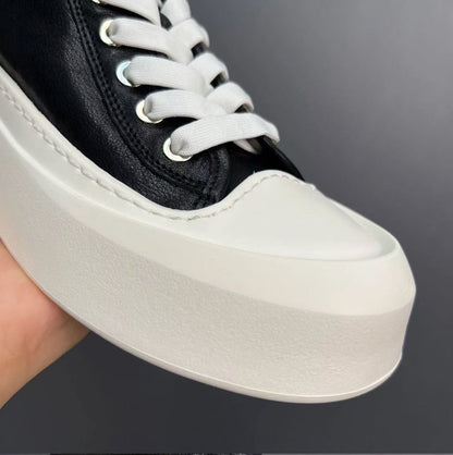 Handcrafted Retro-Inspired Casual Slip-On Sneakers with Height-Boosting Soft Soles for All-Day Comfort Available in Six Colors