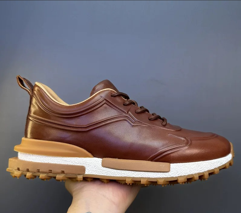 Handcrafted Vintage Horsehide Casual Fashion Sneakers