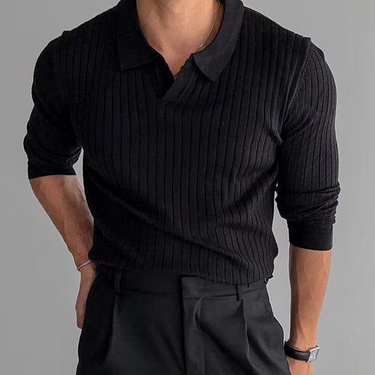 SUNWON V-NECK POLO