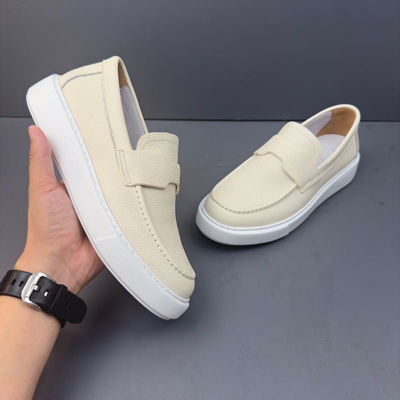 Handemade Retro Genuine Leather Retro Men's Casual Loafers