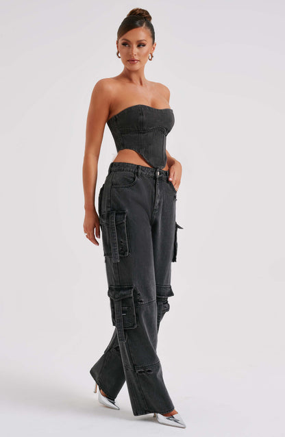 Brooklyn Denim Cargo Suit