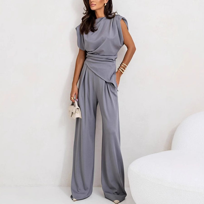 Minimalist Solid Co-ord Set – Effortless Style for Women