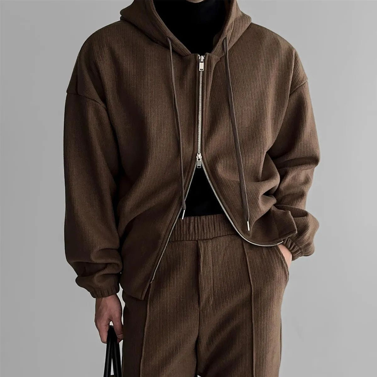 Autumn/Winter Casual Oversized Hooded Sweatshirt Set