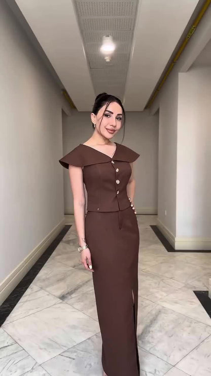 Chic Women's Workwear Set