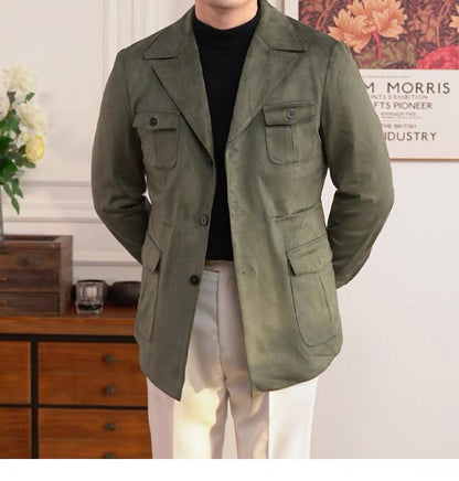 Adventure Style Suede Jacket