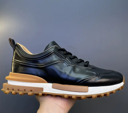 Handcrafted Vintage Horsehide Casual Fashion Sneakers