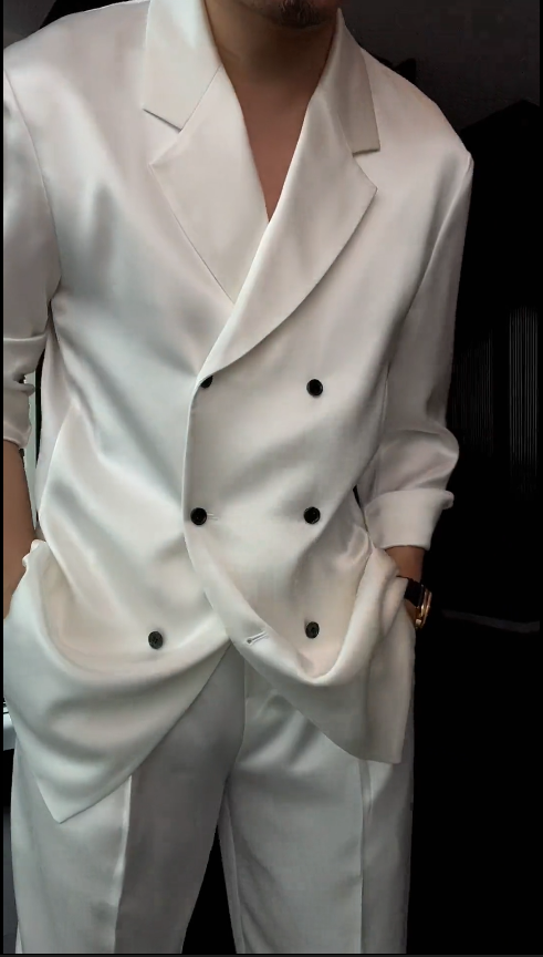 Luxury Silk Touch Business Suit