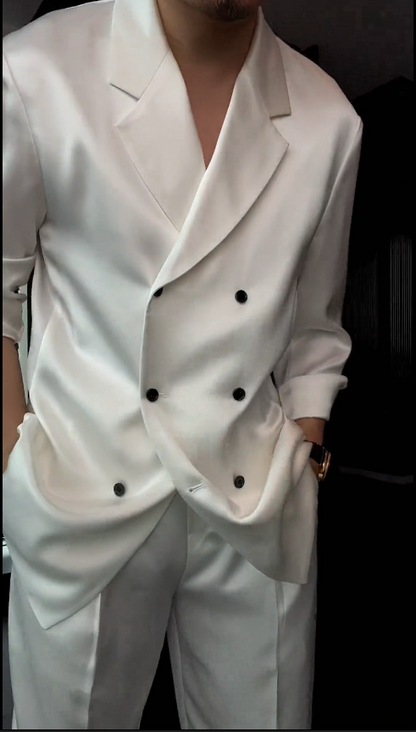 Luxury Silk Touch Business Suit