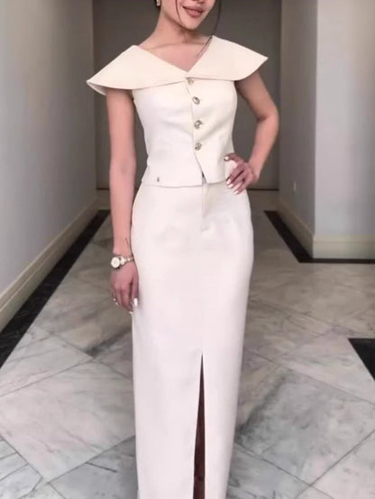 Chic Women's Workwear Set