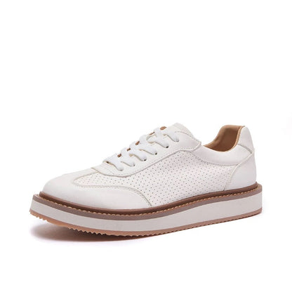 Handmade Retro New Casual Skate Shoes Fashion Breathable Softsole Leather Shoes