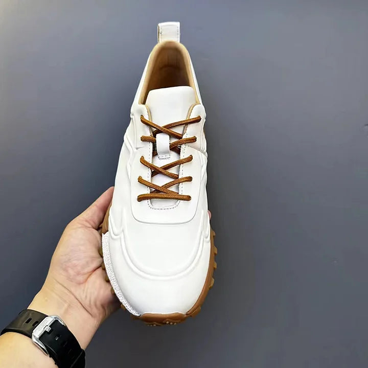 Handcrafted Vintage Horsehide Casual Fashion Sneakers