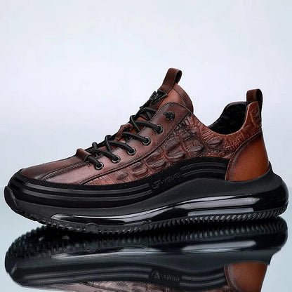 Brown Alligator Sneakers Upgraded