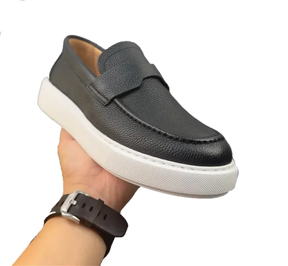 Handemade Retro Genuine Leather Retro Men's Casual Loafers