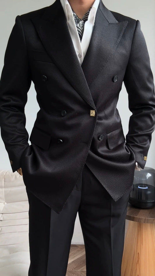 The Sovereign Blazer – Evokes Royalty Authority And Refined Taste