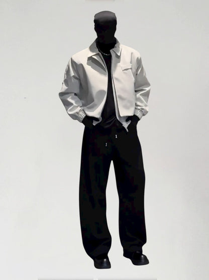 Textured Panelled Padded Jacket