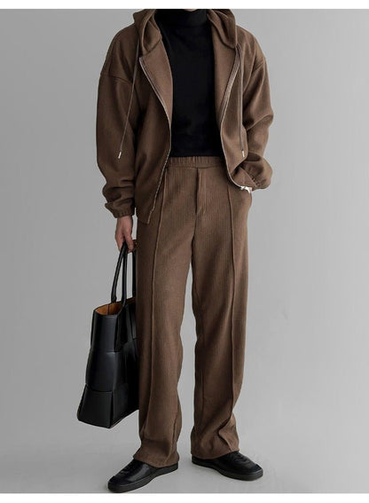 Autumn/Winter Casual Oversized Hooded Sweatshirt Set