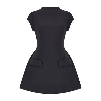 The Ultimate Muse Cap Sleeve Mini Dress