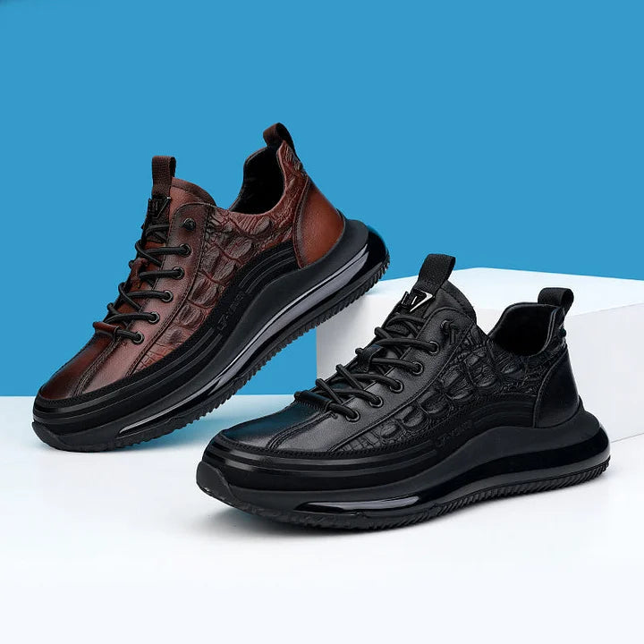 Brown Alligator Sneakers Upgraded