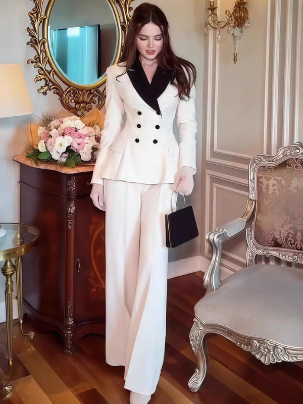 Smart Style Blazer Skirt Set