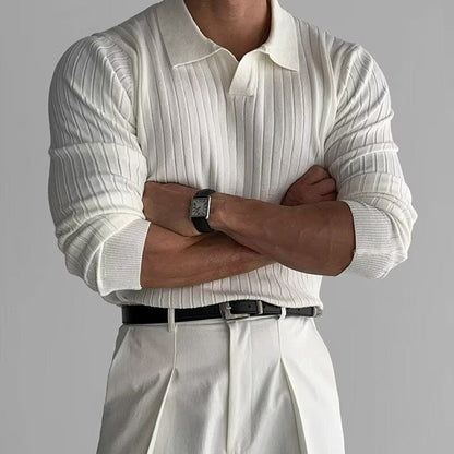 SUNWON V-NECK POLO