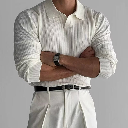 SUNWON V-NECK POLO