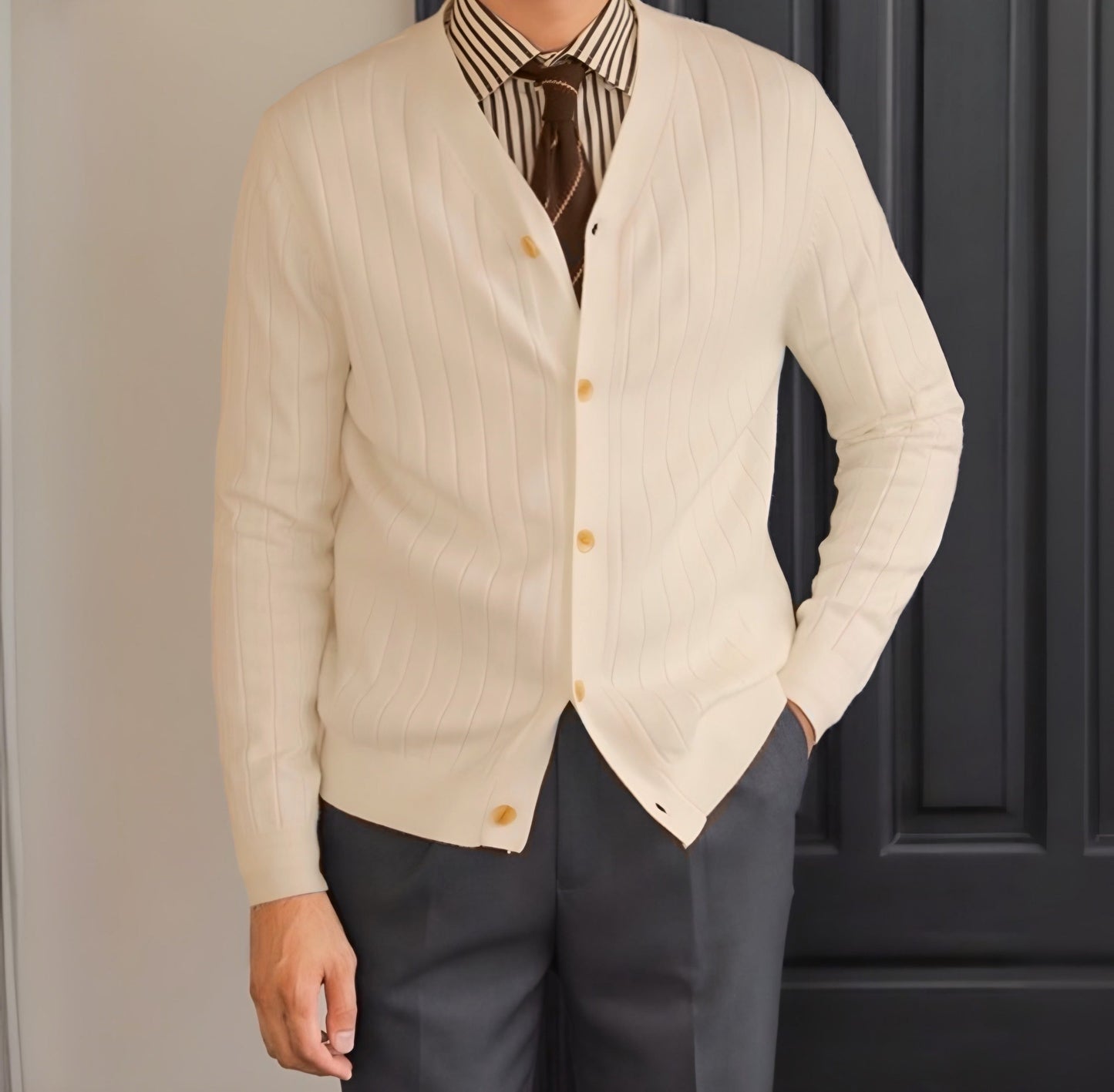 Cozy Knit Cardigan Delight