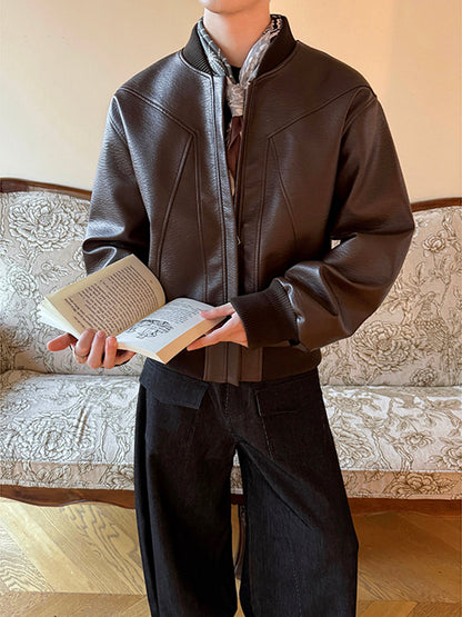 Urban Edge Faux Leather Jacket