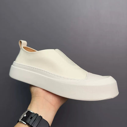 Handcrafted Vintage Slip-On Fashionable Low-Top Sneakers