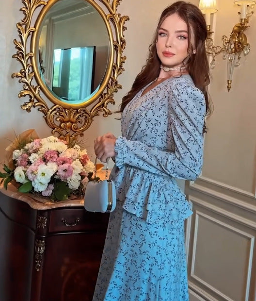 Chic Floral Outfit Set