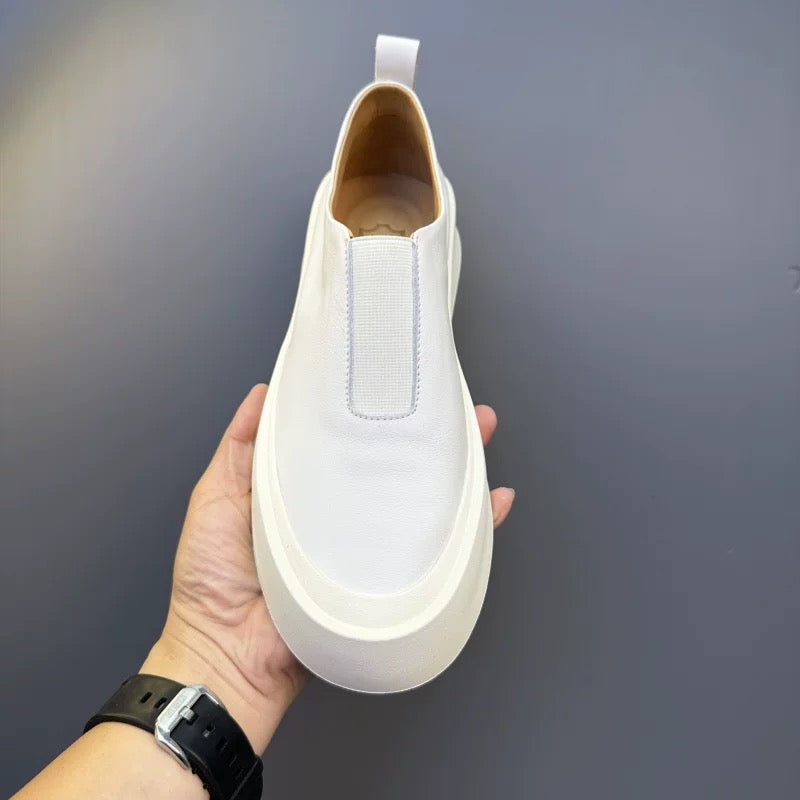 Luamilys | Retro Soft Leather Skate Shoes