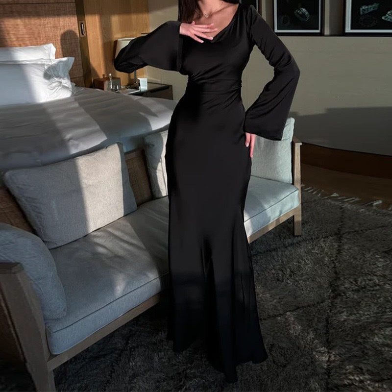 Comfy Long Sleeve Glam Dress