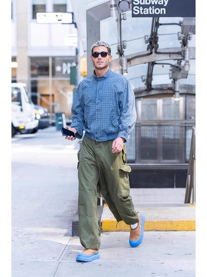 Winter Unisex Fur-Lined Thick-Sole Genuine Leather Snow Boots