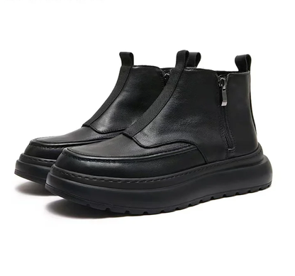 Handmade Retro Fashion Casual Fleece-Lined Ankle Boots